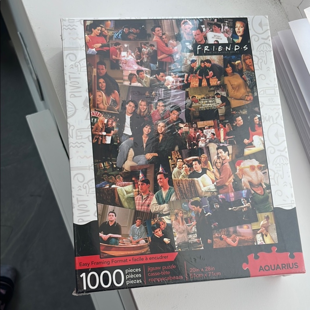Aquarius Friends TV Show 1000-Piece Puzzle